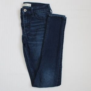 EUC Abercrombie Kids Super Skinny Dark Wash Jeans